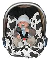 Minnie Moo mni - Group 0 - Car Seat Cover - Cow Print