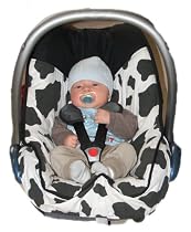 Minnie Moo mni - Group 0 - Car Seat Cover - Cow Print