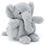 from Jellycat Little Jellycat - Nugget Elephant - Baby Comfort Blanket 26cm.