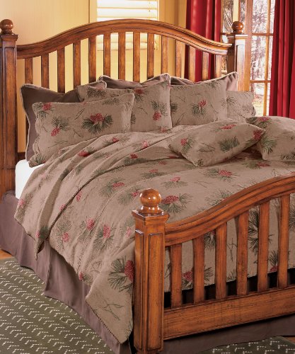 Woolrich Pine Cone Collection, PINECONES (Pink), Size Full