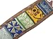3 Y Metallic Bronze Multicolor Patch Fabric Trim Sewing Free Shipping