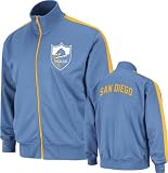 Mitchell & Ness San Diego Chargers Goal Post Track Jacket Xx Large