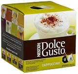 Review Nescafe  / Nescafe Dolce Gusto Cappuccino, 8-Servings (Pack of 3)