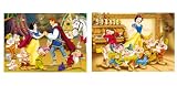 Jigsaw Puzzle - 2 x Disney Snowwhite - 100 pieces