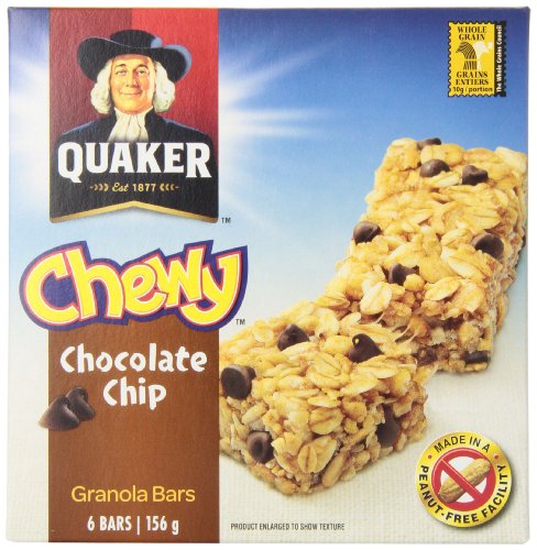 Quaker Chewy Chocolate Chip (Pack of 12)