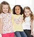3 Fairtrade Pure Organic Cotton Assorted T Shirts