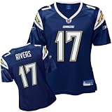 Philip Rivers Reebok Navy Replica San Diego Chargers Women's Jersey - X-Large