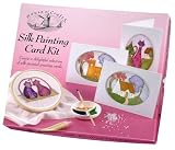 Review House of Crafts  / Silk Painting Card Kit