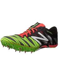 Shoes: New Balance Womens WSD400V2 Sprint Spike Shoe,Black/Red,9.5 B US - New Balance