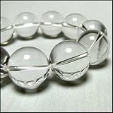 超特大BIGサイズ天然石パワーストーン水晶20mm