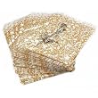 100 Gold Paper Gift Bags Shopping Sales Tote Bags 4 x 6"