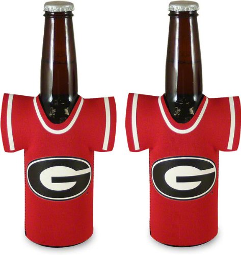 Georgia Bulldogs Bottle Jersey Koozie 2-Pack