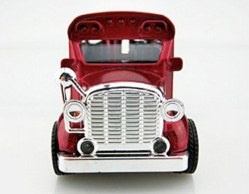 Vidatoy 1:36 Die-cast Pull-Back School Bus Toy-Red