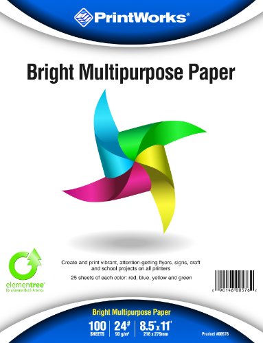 Printworks Bright Multipurpose Paper, 8.5 x 11 