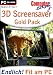 Computer easy: 3D Screensaver Gold Pack