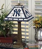 New York Yankees NY Tiffany Style Glass Lamp