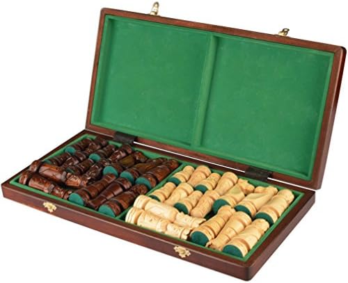 "Castle" European International Chess Set - 19.7"