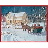 Lang Perfect Timing Four Seasons Assorted Two Set Christmas Cards, 18 Cards with 19 Envelopes (1008097)