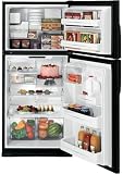 Review GE  / GE GTS22ICSBB 21.7 cu. ft. Top-Freezer Refrigerator with 4 Glass Shelves, Gallon Door Storage, Dual Interior Lighting System, Upfront Temperature Controls and Automatic Icemaker: Black
