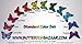 Butterfly 3D Translucent Decoration 15 RED Butterflies