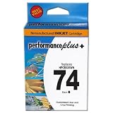 IJR Performance Plus Remanufactured HP74 Black Inkjet Cartridge (CB335WN #74)