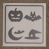 オリジナルステッカー ハロウィン (シルバー) SD-3018 ハロウィン