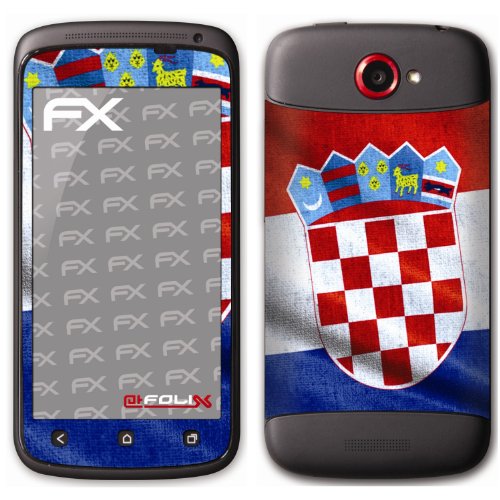 atFoliX Fu&szlig;ball EM 2012 Kroatien Flagge Designfolie f&uuml;r HTC One S Preisvergleich