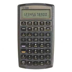 Click here to buy 10bII Financial Calculator by Hewlett-Packard.