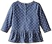 Calvin Klein Baby-Girls Infant Denim Tunic with Pink Leggings