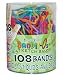 108 Bandit-Os Stretch Bands in a Green Tube - Compare to Silly Bandz!!!