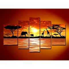 #861 5TEILIGE LEINWANDBILDER 100cm x 60cm DIGITAL ART DEKORATION AUFH�NGFERTIG BILDER BILD !!!GROSSE AUSWAHL BILDER FINDEN SIE IN UNSEREM H�NDLERSHOP!!!