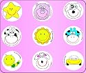MY WEE FRIEND  - POTTY TRAINING MADE EASY  -  STICK IN POTTY AND WATCH THE FACE SMILE WHEN CHILD USES THE POTTY -  1 STICKER PER ORDER