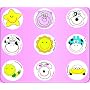 MY WEE FRIEND  - POTTY TRAINING MADE EASY  -  STICK IN POTTY AND WATCH THE FACE SMILE WHEN CHILD USES THE POTTY -  1 STICKER PER ORDER