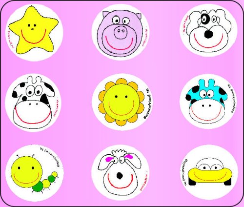 MY WEE FRIEND  - POTTY TRAINING MADE EASY  -  STICK IN POTTY AND WATCH THE FACE SMILE WHEN CHILD USES THE POTTY -  1 STICKER PER ORDER