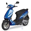 Rex Scooter Mokick-Roller RS 425 25km/h 50ccm blau