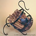 Copperfield 27230 European Design Fatwood Caddy With 4 lbs of Fatwood