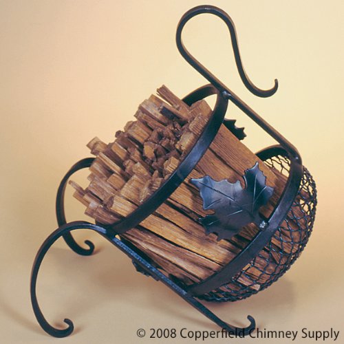 Copperfield 27230 European Design Fatwood Caddy With 4 lbs of Fatwood