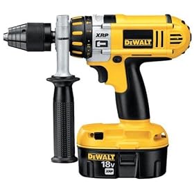 Factory-Reconditioned DEWALT DC925KAR Heavy-Duty XRP 18-Volt Cordless Hammerdrill/Drill/Driver Kit