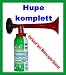 Marco Hupe Tröte Fanfare Signalhorn pro Flasche mit 200ml nicht entflammbaren Gas befüllt