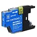 Brother LC75C (LC-75C) Cyan High Yield Compatible Inkjet/Ink Cartridge (600 Yield)