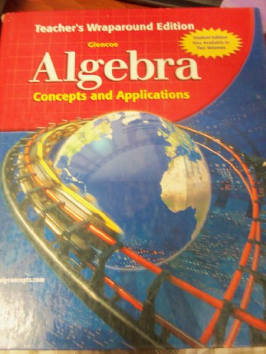 algebra concepts and applications teachers wraparound edition