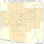 Street & Road Map of Van, Texas TX - Printed poster size wall atlas of your home town