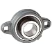Boston Gear XL27/8 Mounted Bearing, Flange, Light Duty, 2 Bolts, 0.875 Bore