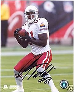 Anquan Boldin Arizona Cardinals Signed 8x10 Photo W/coa - Autographed NFL Photos