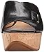 Nine West Women's Rotate Leather Wedge Sandal