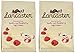 Lancaster Soft Crèmes Caramel Candies (Vanilla and Raspberry flavor), 8-Ounce Pouch (Pack of 2)