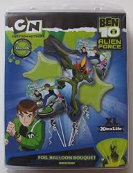 Ben 10 Foil Balloon Bouquet Birthday XL Pack
