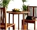 Kitchen & Housewares : Strathwood Bradford All-Weather Hardwood Bar Collection
