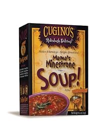 Cugino's Gourmet Foods, Ridiculously Delicious Soups, 8 Cup Mama's Minestrone Soup, 6.1-Ounce Boxes (Pack of 6)