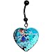 Heart Zodiac Aquarius Belly Ring